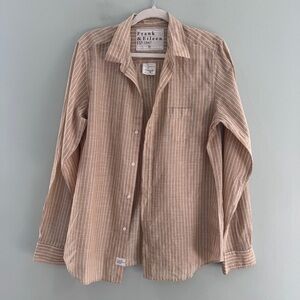 Frank & Eileen Barry Striped Button-Up